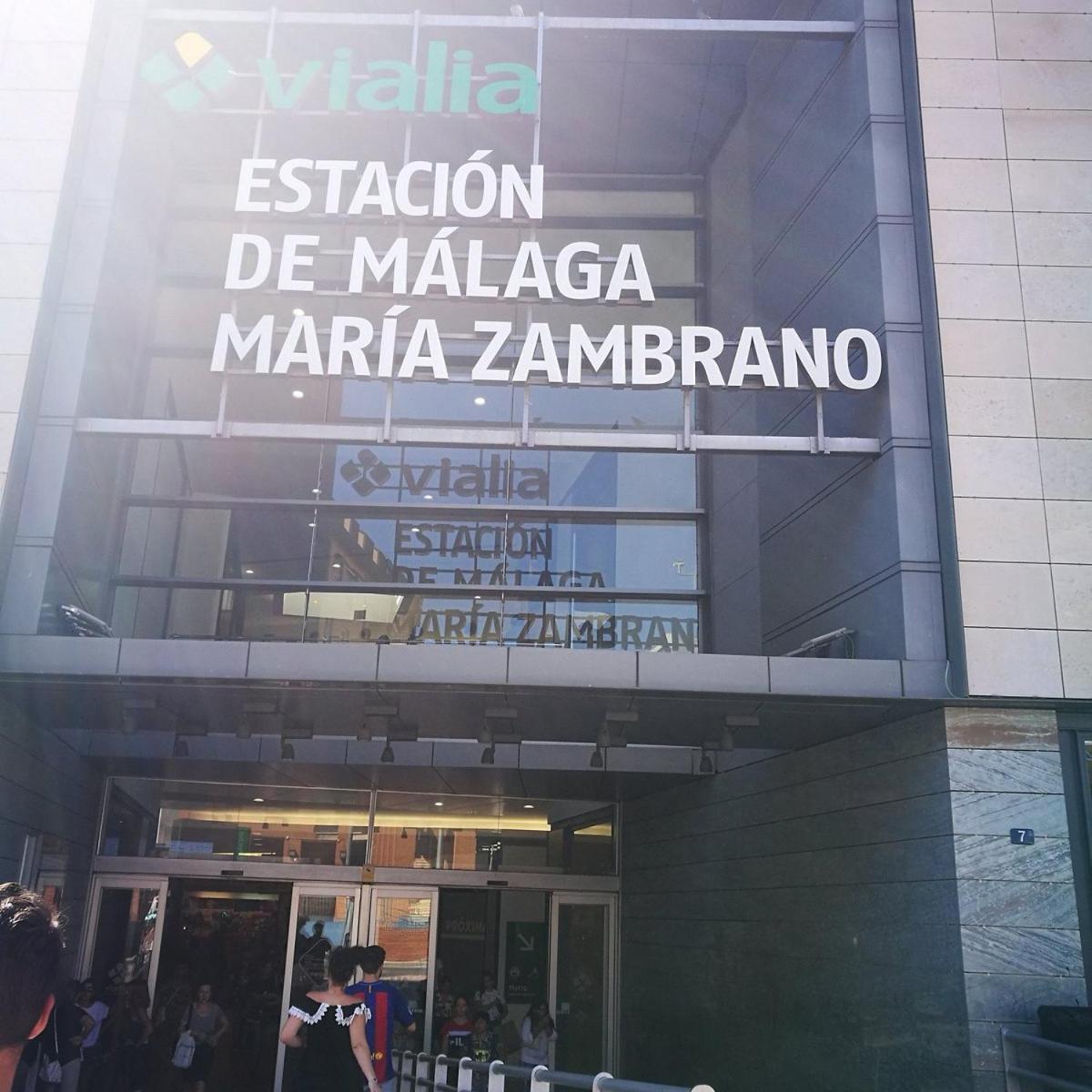 Habitacion Privada Centro Malaga Cerca Tren Maria Zambrano Y Playa Muy Buena Conexion Wifi Bagian luar foto